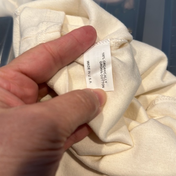 Blue Canoe Organic Cotton Rib Tee Small - Picture 5 of 5